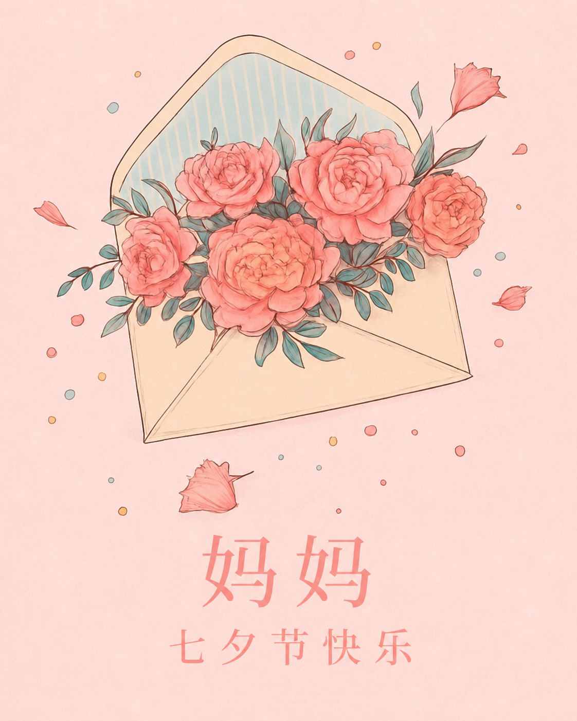 妈妈七夕节快乐